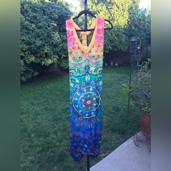 unbranded Pants - Abstract Racerback Romper Jumpsuit  BRAND NEW!